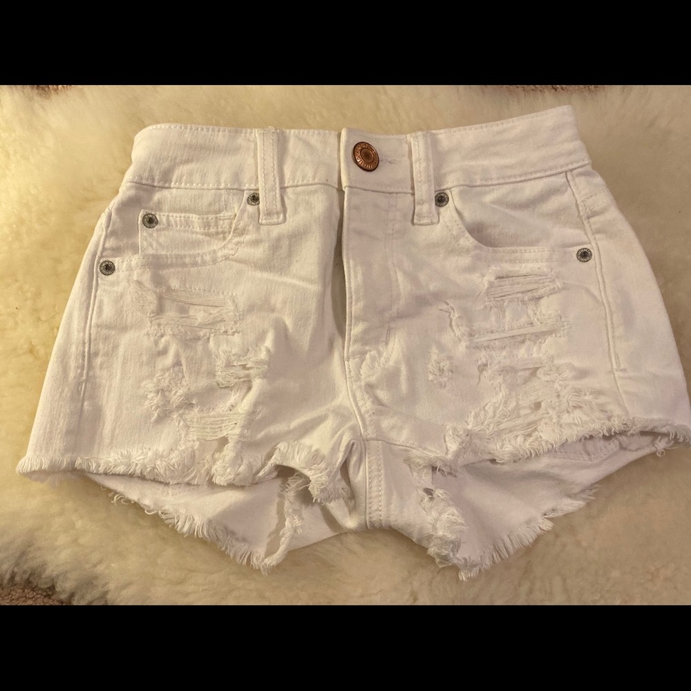 American eagle jean shorts